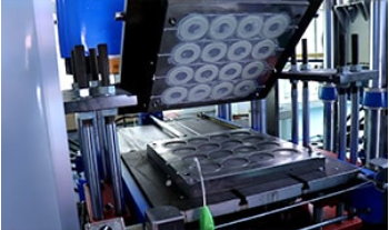 What is the injection molding temperature for silicone rubber?