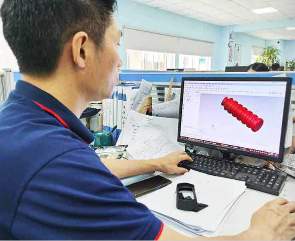 What are the manufacturing processes for silicone parts?